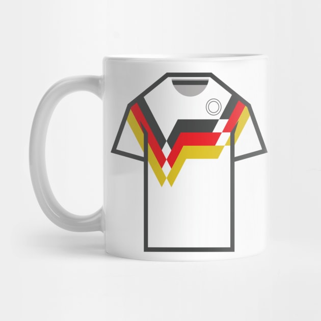 Germany World Cup Retro Games Console Pixel Jerseys 1990 2018 by Culture-Factory